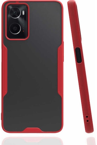 Oppo A76 Kilif Zore Parfe Kenarlari Pastel Renk Silikon Kilif 557382644
