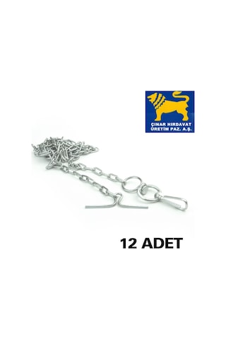 Arslan Mamulleri Köpek Zinciri 2.5 MM x 2 Mt - 12 Adet Diğer