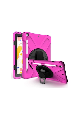 Apple iPad Uyumlu 5 Air 9.7 Kılıf Amazing Tablet Kapak - Pembe