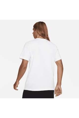Nike Beyaz Erkek Günlük T-shirt Sportswear Swoosh Dc5094-100 001