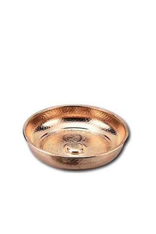 Kırmızı Bakır Hamam Tası Bakır