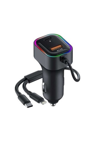 Wondernest 2025 Yükseltmesi Şarj Kablosu İki Cihaz İçin Araçlık, Hızlı Şarj