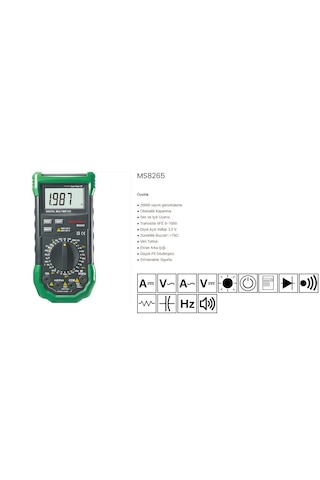 Mastech Ms8265 Dijital Multimetre