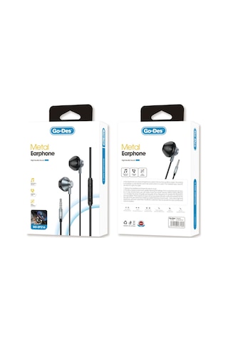 Go-Des GD-EP216 Süper Bass Kablolu Kulakiçi Kulaklık