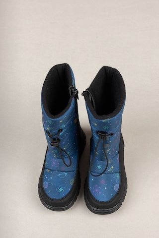 Gimer Lacivert Kız Çocuk Baskılı Kar Botu - Cool1303G Lacivert