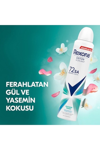 Rexona Shower Fresh 72 Saat Kadın Sprey Deodorant 2 x 200 ML