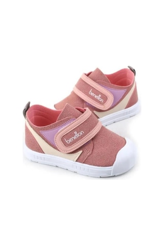 Benetton Bn-1404 Unisex Çocuk Ortopedik Günlük Ayakkabı Pudra