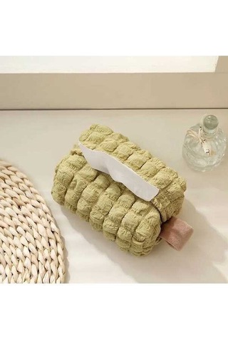 Pazly Şık Açık Yeşil Peçete Tutucu - Mutfak & Araç İçin Zarif Çözüm Açık Yeşil