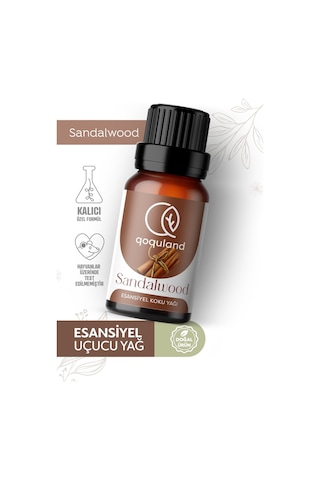 Qoquland Sandalwood Uçucu Yağ Buhurdanlık Esansı Oda Kokusu 10 ML