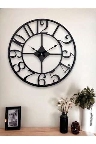 Dm40 Rakamlı Metal 40 Cm Duvar Saati Genel