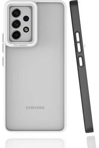 Galaxy Uyumlu A53 5g Kılıf Zore Mima Kapak Siyah