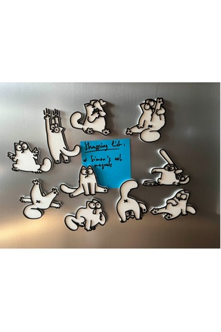 Şirin Kedi Magnet Seti/mıknatıslı 10 Lu Set Adet Sayısı:-1