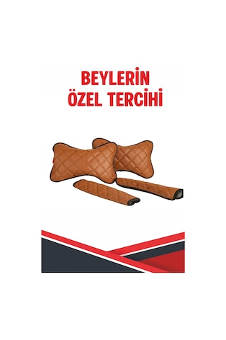 Ford Focus 05-12 Uyumlu Emniyet Kemer Pedi Siyah Deri Siyah Dikişli