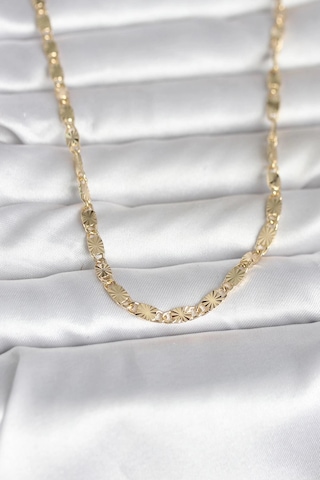 Mey İthalat Cm 14k Gold Renk Lazer Model 45 Cm Kadın Kolye Çok renkli