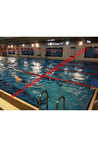 moskova model havuz kulvar seperator 1 mt  18 ayraç 9 top 8m halt