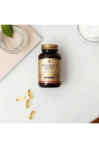 Solgar Vitamin E 400 IU Gıda Takviyesi 2 x 50 Kapsül