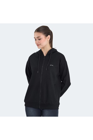 Slazenger KATHLEENA IN Kadın Sweatshirt Siyah