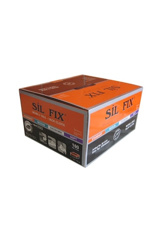 Sil Fıx Mumlu Bez Standart 100 Lü Kutu