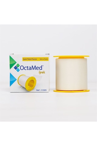 Octamed İpek Flaster 5 M x 5 CM