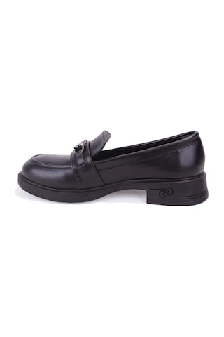Dagoster Dza07-1270302 Siyah Günlük Loafer Kadın Ayakkabı Siyah
