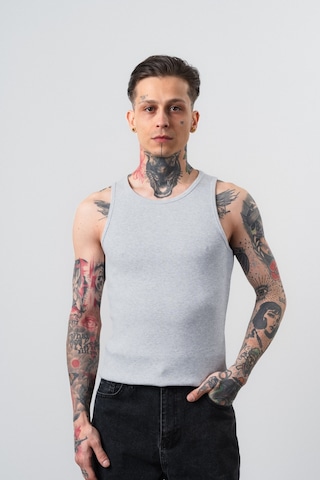 Respire Erkek Tank Top Atlet Gri