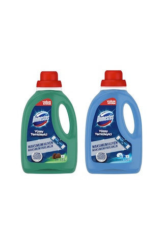 Domestos Yüzey Temizleyici 1500 Ml Çam Ve Okyanus 2 Li 2'li Set