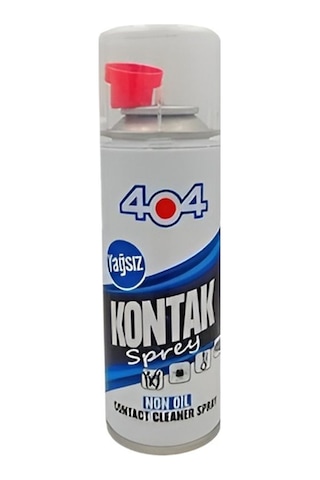 404 Kontak Temizleme 400 Ml Yağsız 1 Adet