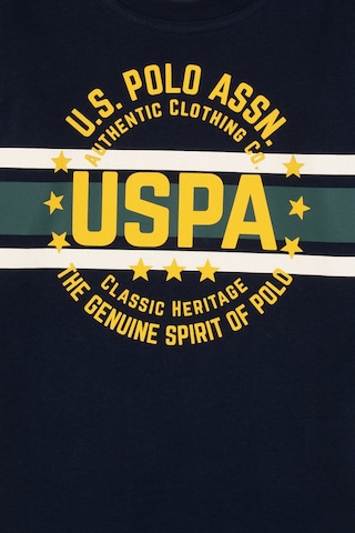 U.S. Polo Assn. Erkek Çocuk Lacivert Bisiklet Yaka Süprem Sweatshirt 50316535-VR033