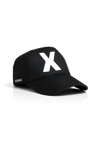 Ogc X Harfi Unisex Şapka Siyah