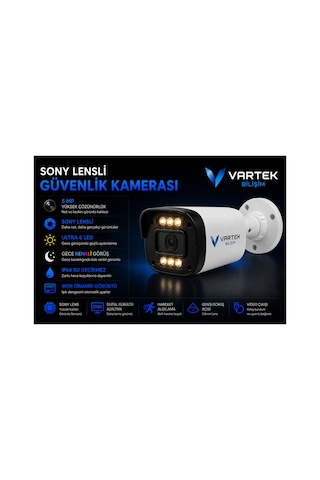16 Kameralı Ultra 6 Ledli 5mp Sony Lensli Gece Renkli Güvenlik Kamerası Seti 1000 Gb Hdd