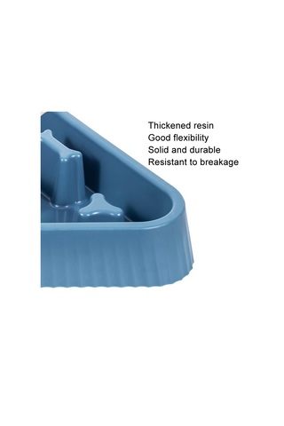 Sones Üçgen Kemik Pet Yavaş Yemek Kasesi Köpekler Kediler Yeme Kaseleri