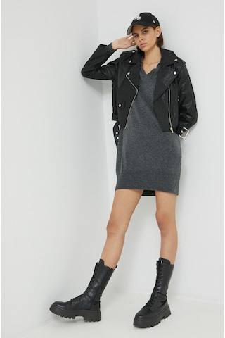 Only Kadın Deri Ceket Onlcmila Faux Leath Biker Jacket - 15265315 001