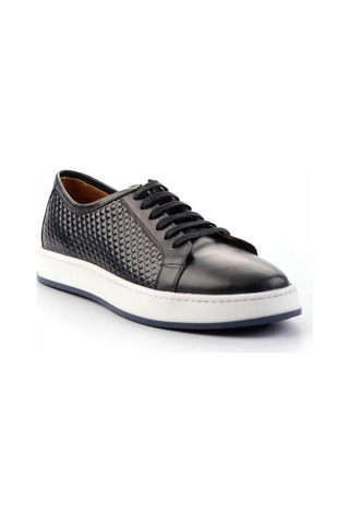 Bambi Lacivert Leather Erkek Sneaker E01310099803 Lacivert