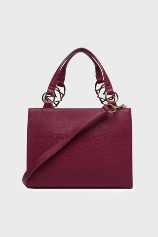 Love Moschino Logolu Çıkarılabilir Askılı Çanta Bayan Çanta Jc4006pp1plb0552 Bordo