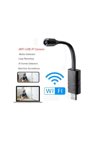 Kamera V380 Usb Wifi Destekli 7/24 Uzaktan İzleme
