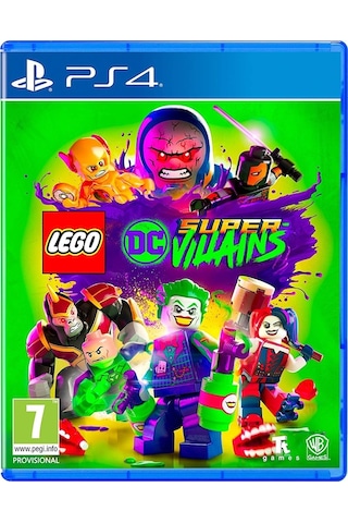 Lego DC Super Villains PS4 Oyun Lego DC Super Villains PS4 Oyun