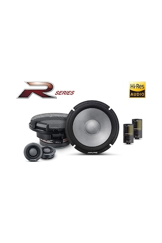 Alpine R2-s65c 16cm Hi-res Komponent Mid Takımı 300 Watt