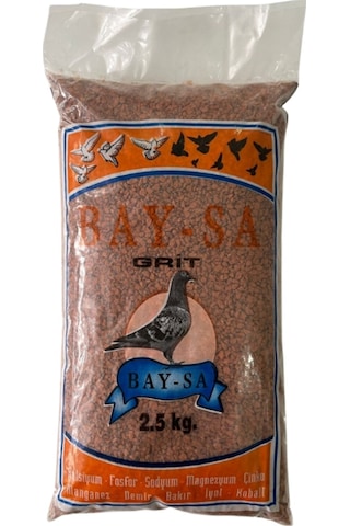 Bay-sa Güvercin Kırmızı Grit Kili 2500 KG