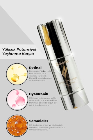 Retinal Shot Krem Göz Çevresi Alın Çizgisi Kırışıklık Karşıtı Pro Series C110