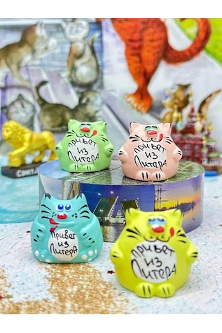 Bjorn Kedicik Figür Seti, Sankt-peterburg'dan Hediyelik Eşya, 4 Parç 169685539