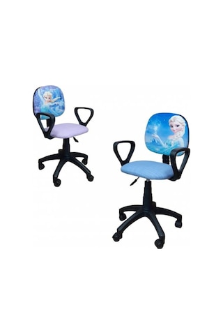 Karlar Ülkesi Elsa Frozen Desenli Çocuk Odası Ders Çalışma
