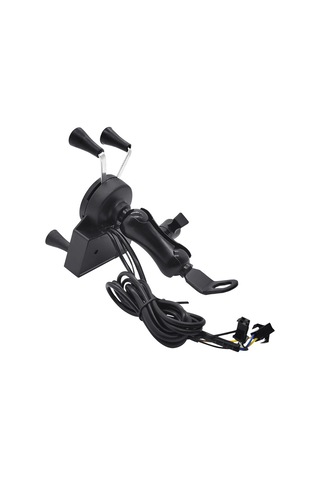 Sones Bluetooth Mp3 Hoparlörlü Motosiklet Cep Telefonu Şarj Standı Yl-056