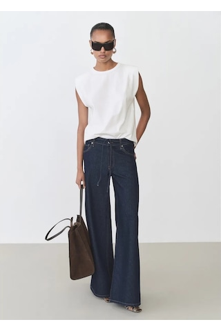 Mango Tişört 411957375 Beyaz