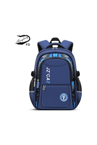 Maoyaya Fengdong İlköğretim Okulu Sırt Çantası Erkekler İçin Büyük Kapasiteli Okul Çantaları Oxford Kumaş Kitap Çantası Aydınlık Okul Çantası-küçük Kara Kara, Erkekler İçin Şık Tasarım Siyah