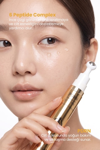 Aln Nab Pdrn, 6 Peptide Complex Göz Çevresi Serumu 15 Ml, Soğuk Rollerball Başlıklı Anti-aging Bakım, İnce Çizgi, Kırışıklık, Göz Altı Torbası Ve Morl