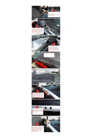 Honda Crv Tavan Çıtası 2006- 2012 Oem Style Siyah Black