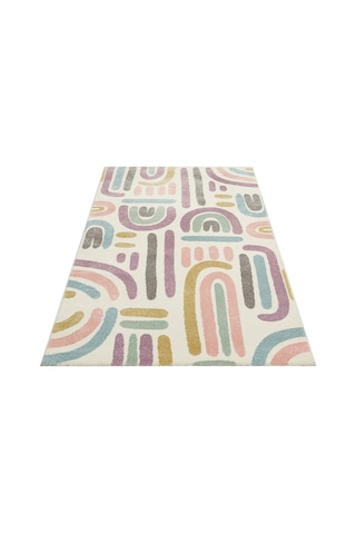 Eko Halı Eko Kids Kds 20 Pastel Hav Toz Vermez Çocuk Odası Halısı - 160x230 Çok Renkli