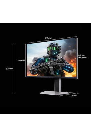Tcl 27g64 Gaming Monitörü 27" 1ms 180hz Qhd 2k Qd-mini Led Oyuncu Monitörü Fast-hva, Freesync