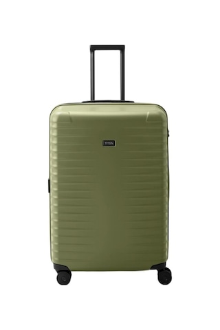 Titan Upgrade 4 Wheel Trolley L Büyük Boy Valiz Yeşil