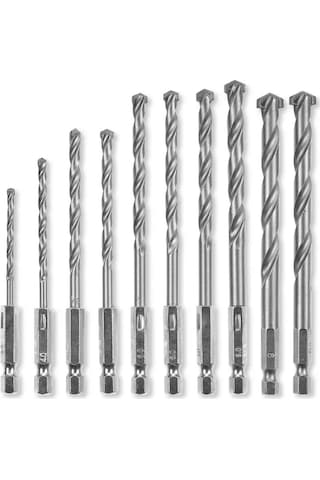 Einhell 10 Parça Beton delme uç seti S-CASE kutu - 49108743